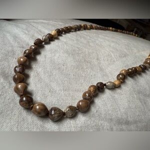 Handcrafted African Imfibinga Seed Bead Necklace - Women Jewelry